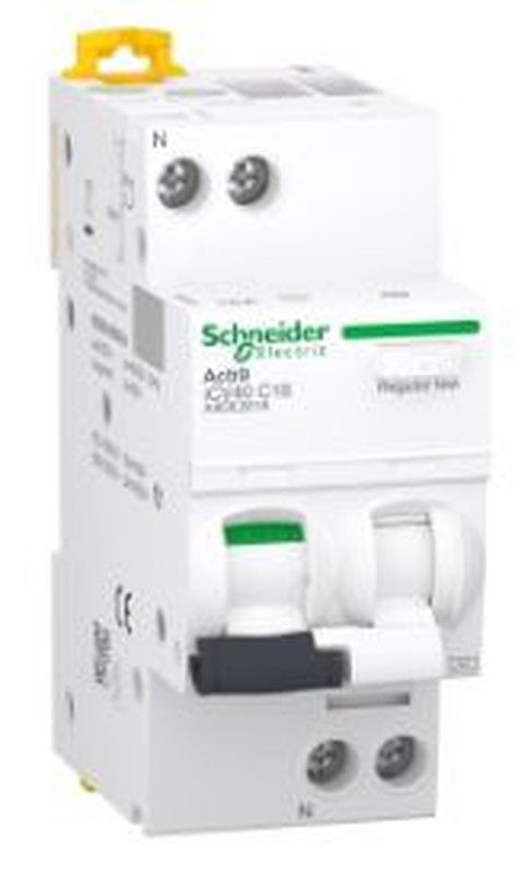 Disyuntor Acti 9 Icv40 1Pn C 16A 30Ma Ac Rcbo