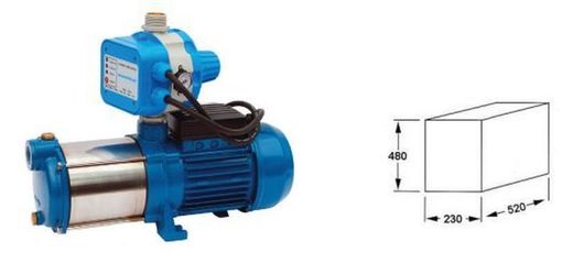 Grupo De Presión Con Aquacontrol 0,75 Cv Gp-Bm 83/Aquac.Cabel