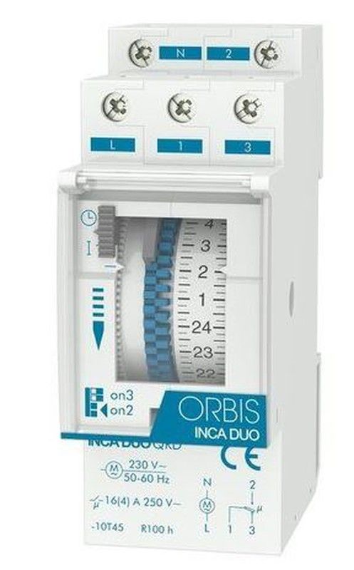 Inca Duo Qrd 12 V Cc. Nterruptor Horario A