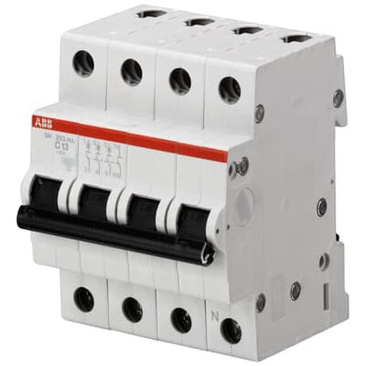 SH203-C25NA Interruttore automatico - 3+NP - C - 25 A 2Cds213103R0254