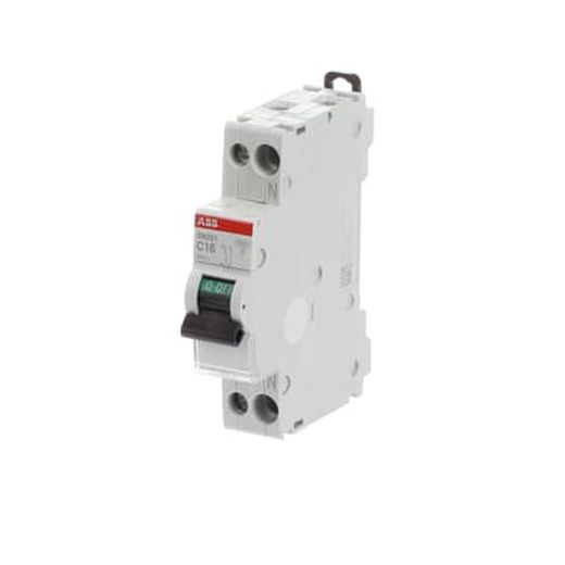 SN201-C16 Interruptor automático - 1+NP - C - 16 A 2Css255101R0164