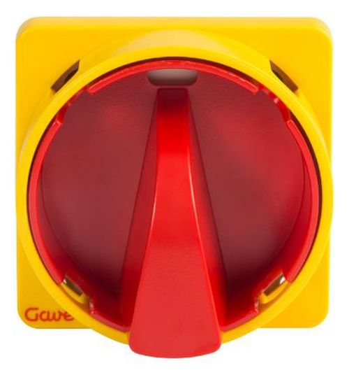 Interruptor 2P.16A.Cal.0 Bloqueo Candado Rojo/Amarillo Ab5511000