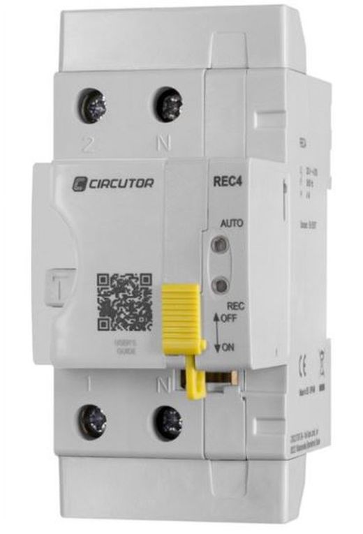 Interruptor Diferencial Autorrearmable Rec4-2P-40-30M Tipo A