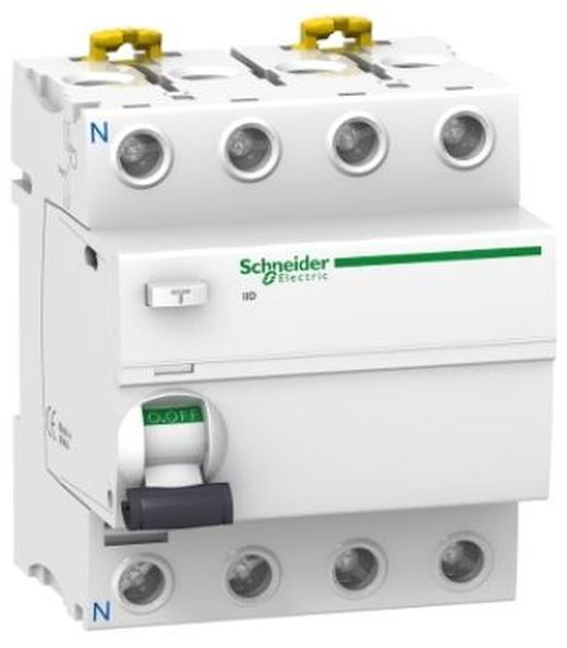Interruptor Diferencial Rccb-Iid 4P 25A 30Ma Clase-A-Si