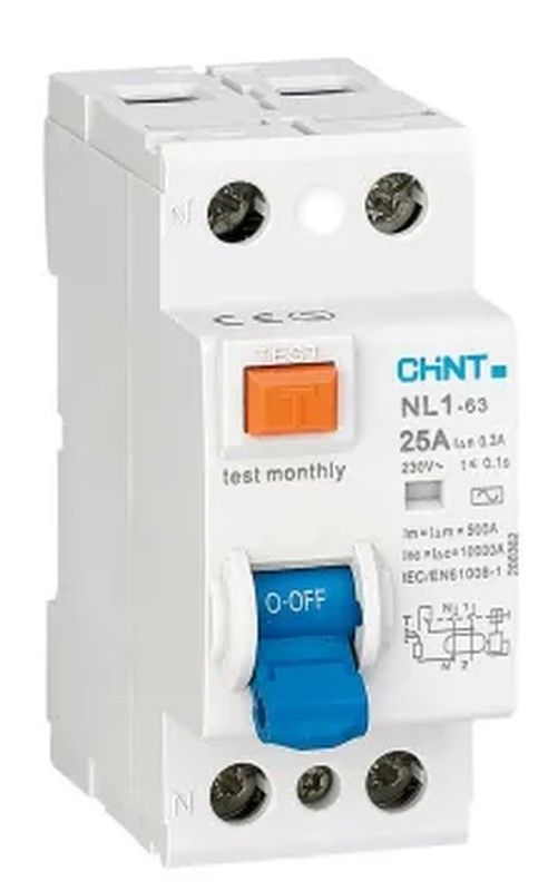 Interruptor Diferencial Serie Nxl, 2P 25A 300Ma Clase Ac