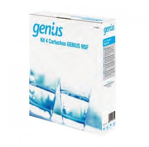 Kit De Cartuchos Reemplazo Genius Nsf Cabel (4U)