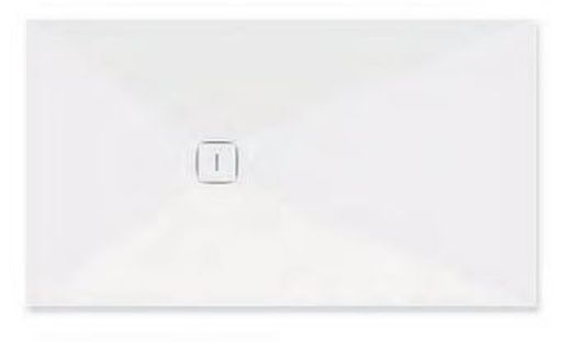 Plato De Ducha Cabel Lux 100X80 Blanco