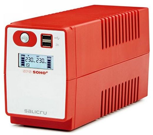 Sai Sps.650 Soho+ Tecnología Line-Interactive Doble Cargador Frontal Usb