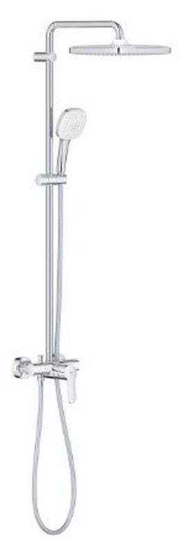 Sistema De Ducha Monomando Tempesta 250 Cube 8,1L/Min Cromo