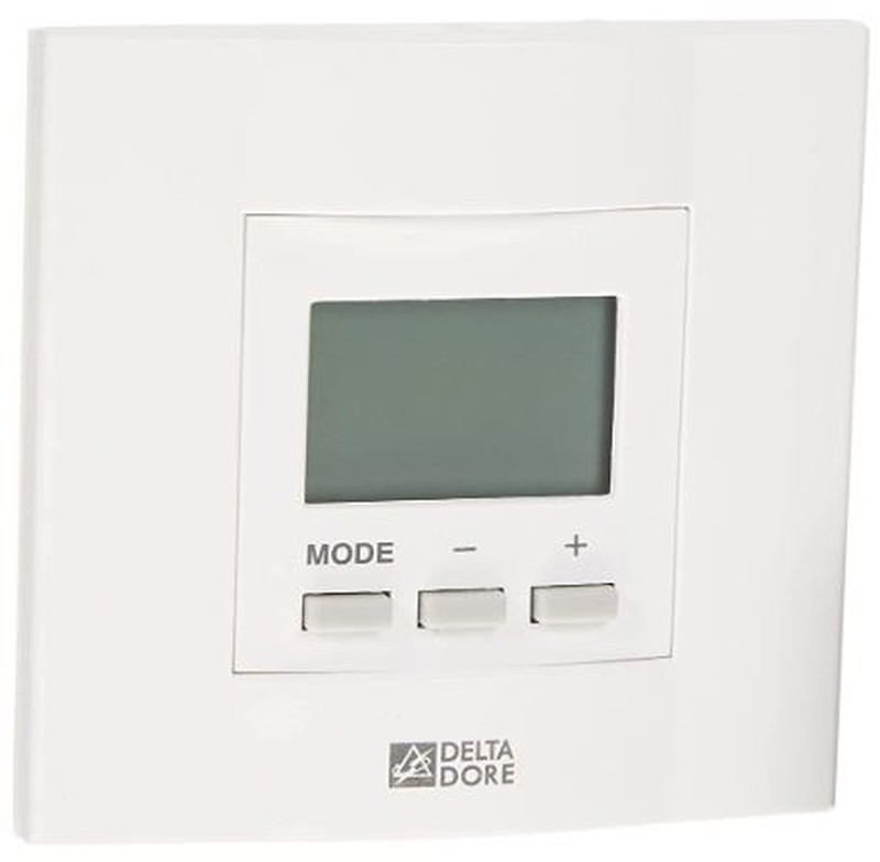 Thermostat à fil chauffant - Réglages touches 6053034 Delta Dore