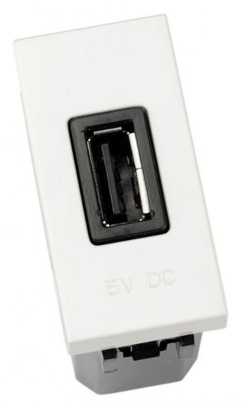 Toma Cargador Usb 1M 2A/5V Bl